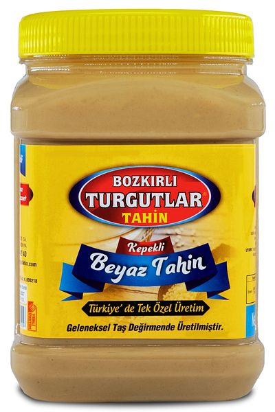 Bozkırlı Çavuşoğlu White Crochet Tahini with Less Roasted Bran 930g X 3 Single Special Production in Turkey