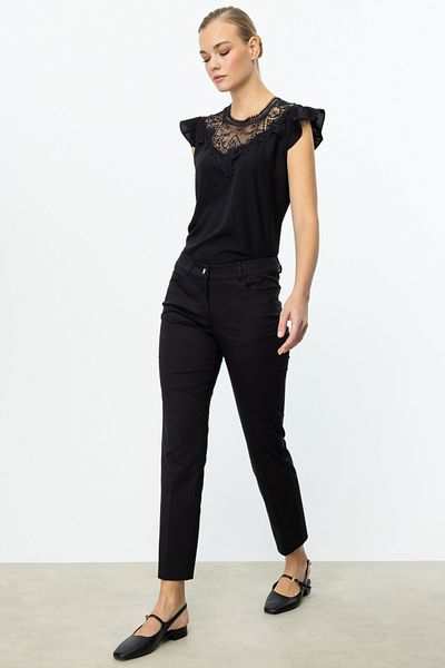 Ekol Bridged Skinny Leg Trousers