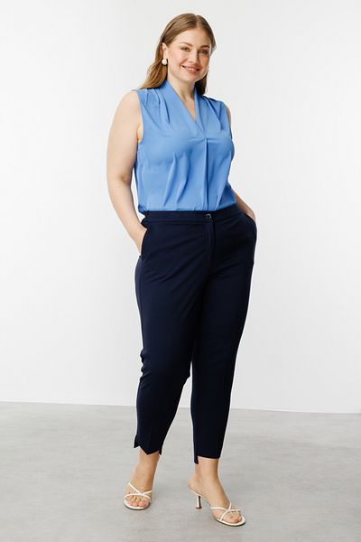 Ekol Large Size Trousers with Elastic Waist