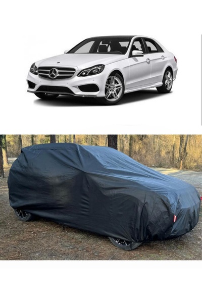 CoverPlus Mercedes E 350 Compatible Auto Car Tarpaulin Thick Auto Full Tarpau...