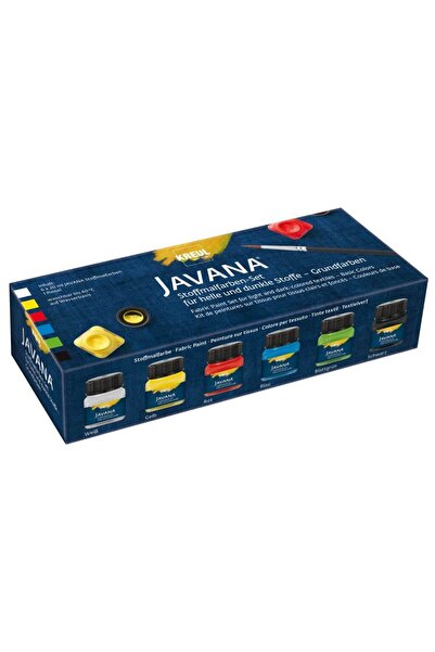 Kreul Χρώμα υφασμάτων Javana Color Living 20 ml 6/σετ