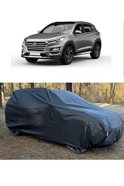 CoverPlus Hyundai Tucson Uyumlu Oto Araba Brandası KALIN Oto Dolu Brandası-Si...