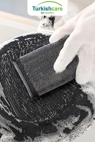 Turkishcare Inox Stainless Wire Magic Dish Sponge