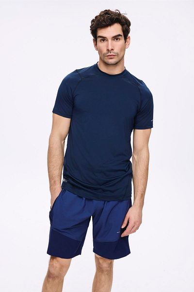 Haşema Sports Cut Navy Blue Men's Short Pool and Sea Shorts 5031