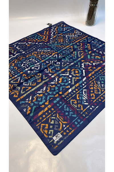 Onur Φουλάρι - Γυναικείο Μαλακό Φουλάρι με Βαμβακερό Εθνοστικό Σχέδιο