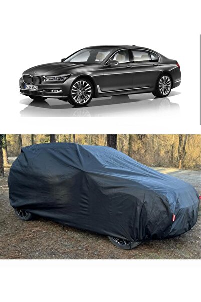 CoverPlus Bmw 725d متوافق مع سيارة القماش المشمع سميكة السيارات مليئة القماش ...