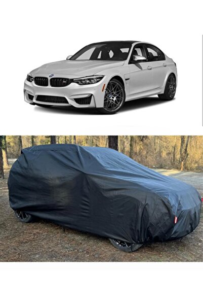 CoverPlus غطاء سيارة متوافق مع سلسلة Bmw M3، غطاء سيارة سميك، أسود