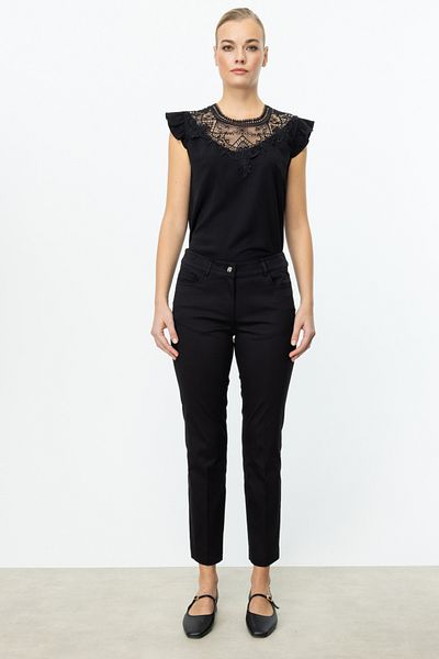 Ekol Bridged Skinny Leg Trousers