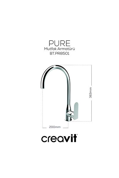 Creavit Pure Sink Mixer Pr8501