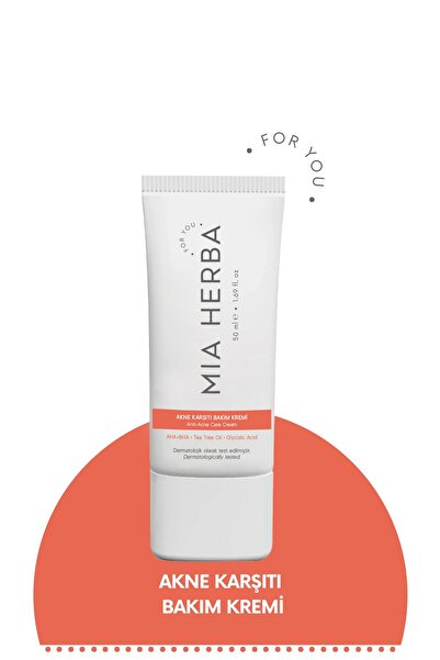 miaherba Akne Karşıtı Bakım Kremi 50ml