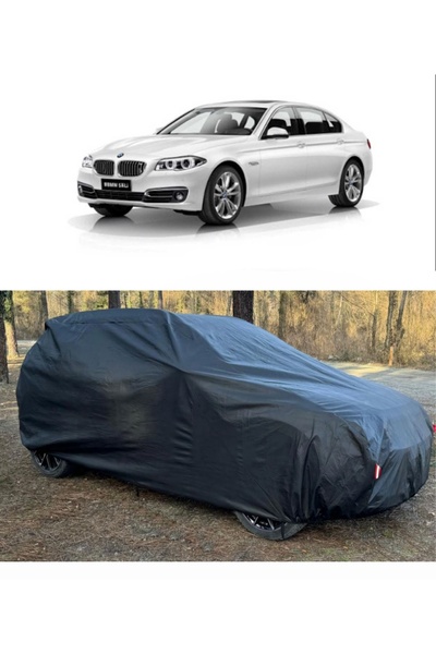 CoverPlus Bmw 520Li متوافق مع سيارة القماش المشمع سميكة السيارات مليئة القماش...