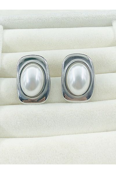 DS DİAMONDSHOP Steel Earrings Inch Model Byçkp- 202503427
