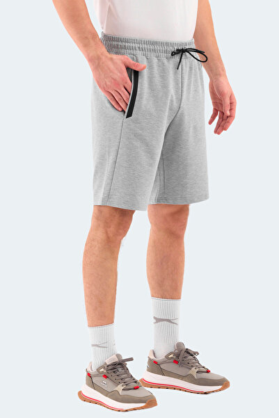 Slazenger Rayan Men's Gray Shorts with Pockets