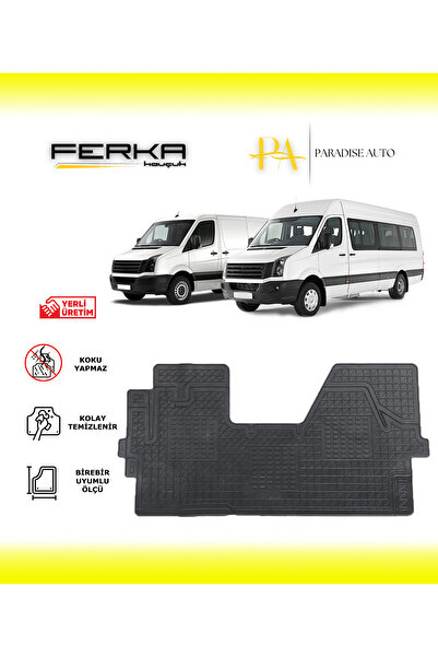 Volkswagen Crafter Tek Parça 2006-2018 Uyumlu Oto Paspas