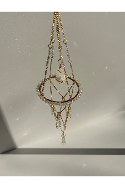 solmyst atelier Kristal Kuvars Sun Catcher 1 - Güneş Tutucu, Güneş Yakalayıcı...