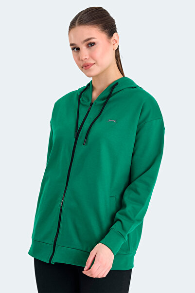 Slazenger KATHLEENA IN Γυναικείο πράσινο φούτερ