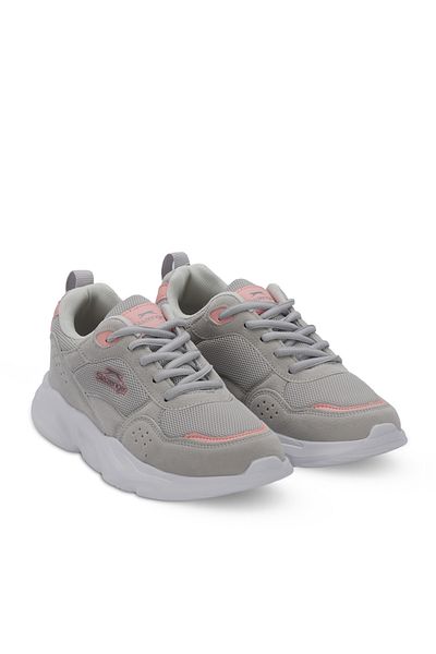 Slazenger Omaha Women's Sneaker Shoes Gray / Pink