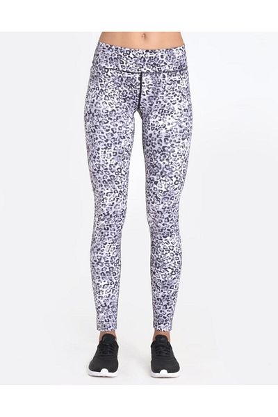 Vie Active Rockell Elite White Leopard Sports Leggings