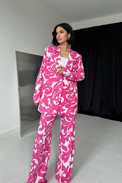 JANES Fuchsia Jacket and Pants Set