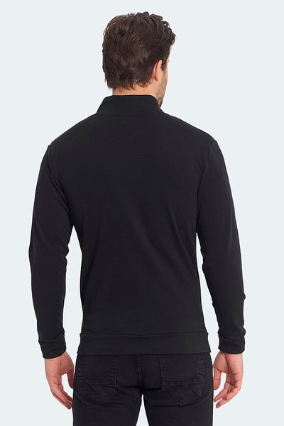 Slazenger Мъжки черен суитшърт KAGISONA