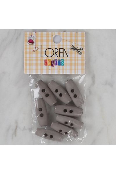 delta online Loren Crafts Gray 8 Li Shepherd Buttons - 61