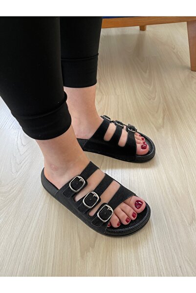 Pienn Soft Orthopedic Sole Slippers. Adjustable to Foot Shape Slippers with Know-Buckle
