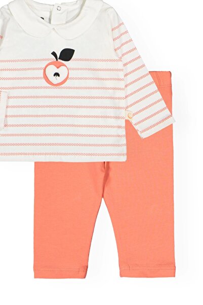 Divonette Girl's Apple Orange Top and Bottom Set - Girl's Clothing