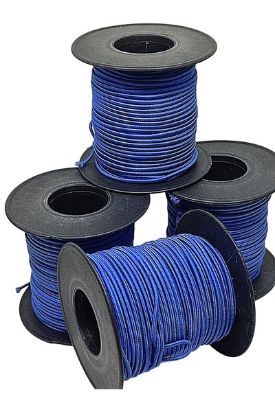 PARACORD 1.5 mm Rubber Rope 4 Reels (80 Meters Total) Firebird