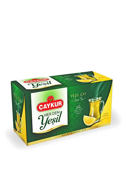 Çaykur Green Cottage Sachet 40Gr Lemon Tea