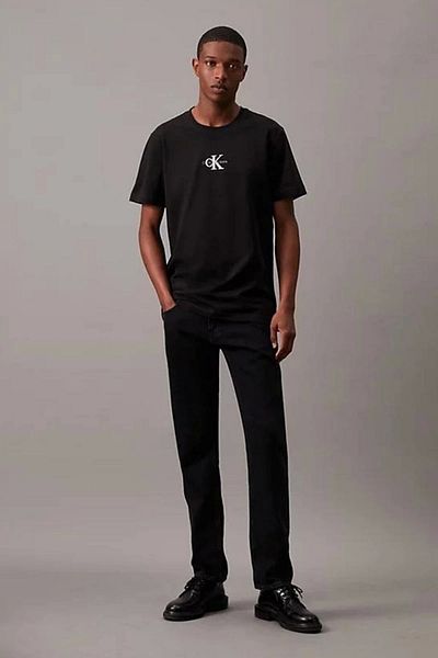 Calvin Klein Monologo-T-Shirt – bequemer Schnitt und stilvolles Design
