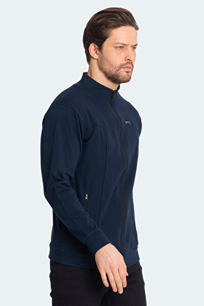 Slazenger KAGISONA Erkek Sweatshirt Lacivert