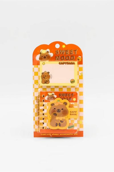 EFBUTİK Bloc de note Capybara Sweet Mood