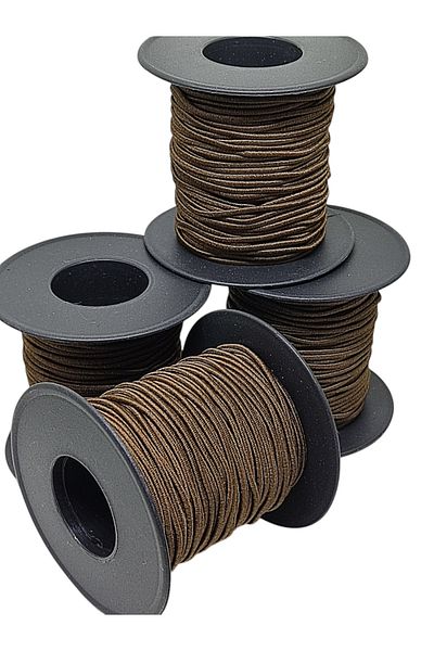 PARACORD 1.5 mm Rubber Rope 4 Reels (80 Meters Total) Firebird