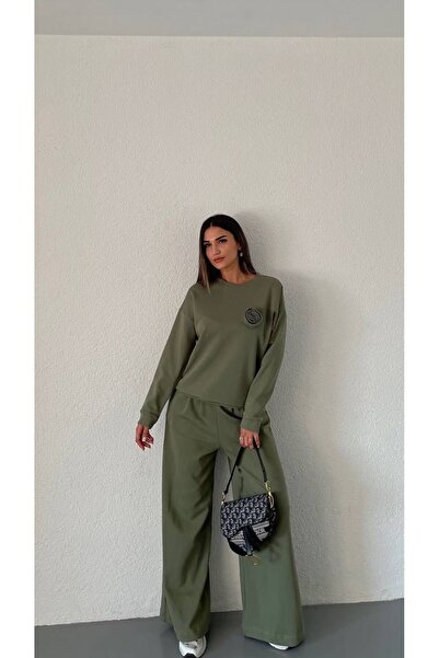 Sweatshirt & Pantolon İkili Takım Kombin