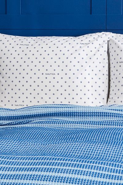 Nautica Home Blue Loren Double Pike