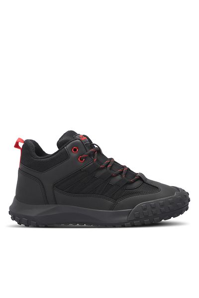 Slazenger TECA Ανδρικές Μπότες Μαύρο / Κόκκινο