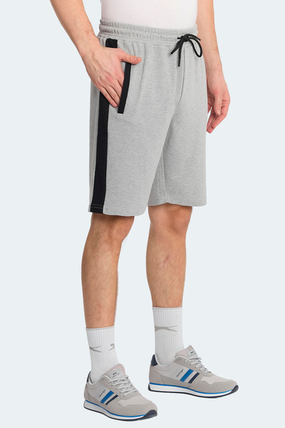 Slazenger Nando I Men's Gray Shorts with Pockets