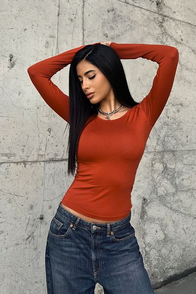 Bipantolon Γυναικεία μπλούζα από κεραμίδι Princess Collar