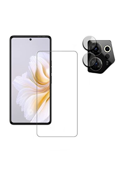 Gpack Tecno Camon 20 Pro 5G uyumlu Ekran Koruyucu + Kamera Lens Koruyucu EKL1...