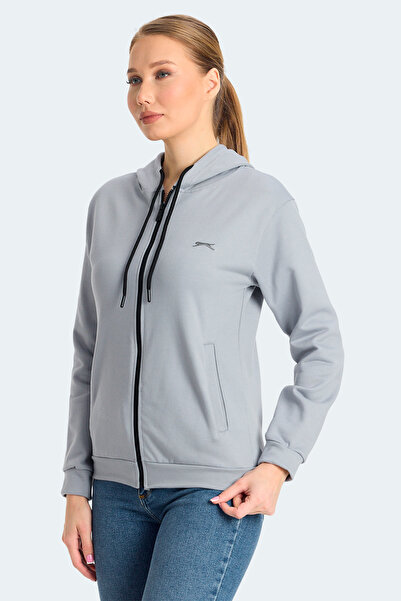 Slazenger Gray Women's Sweatshirt Streetball Ii Men's Shoes Gx9688