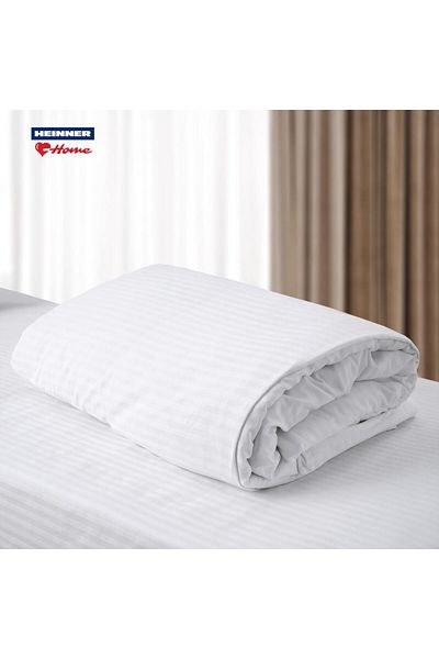 Heinner HOTEL FITTED SHEET DAMASK 200X220 CM