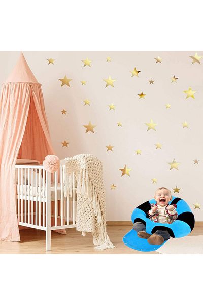 Teknor Baby Sitting Support Cushion - Blue Navy Blue