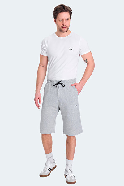 Slazenger Ανδρικό σορτς KALEV Capri σε γκρι χρώμα με τσέπες