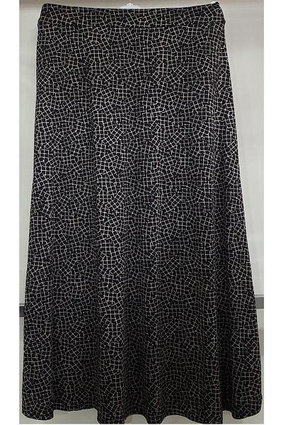 N.Y.YILDIZ Star New Pattern Lycra 1St Class Three Pieces Bell Model Elastic Waist Mother's Skirt Without Lining
