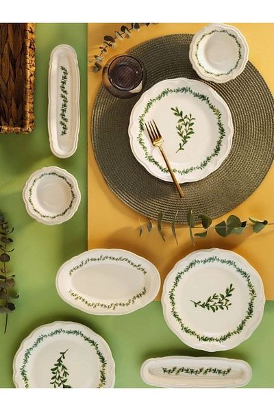 Viyalente Breeze 14 Piece Breakfast Set