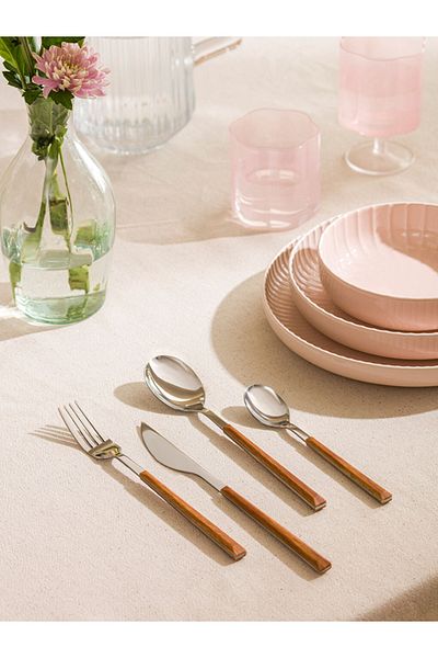 LC Waikiki New Collection 4 Personality 16 Piece Spoon and Knife Set