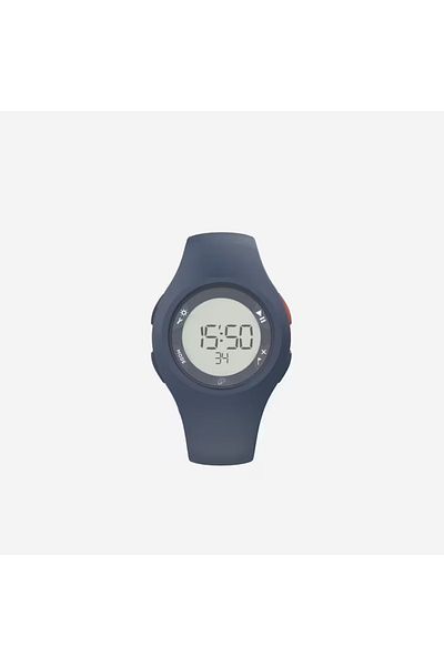 Decathlon Running Watch with Blue Stopwatch - W200 S