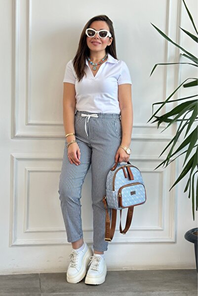 Yağmur Butik Tricou cu mânecă scurtă cu gât polo