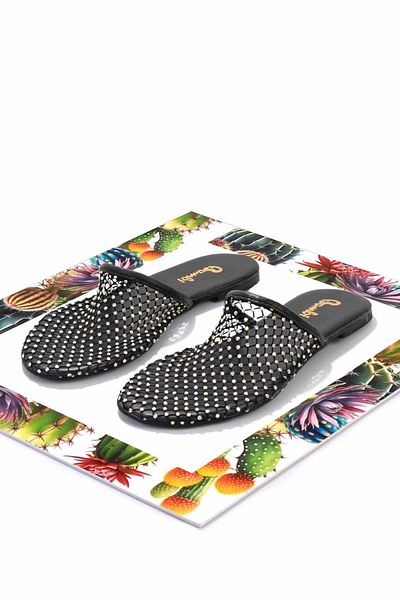 Bambi Black Women's Slippers K 04012003022