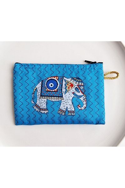 Svc Accessories Gift Elephant Figured Multi-Purpose Wallet 15Cmx10Cm